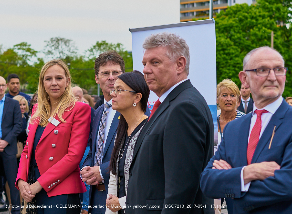 11. Mai 2017 - Grundsteinlegung für die LOGE und dem Kulturquadrat in Neuperlach